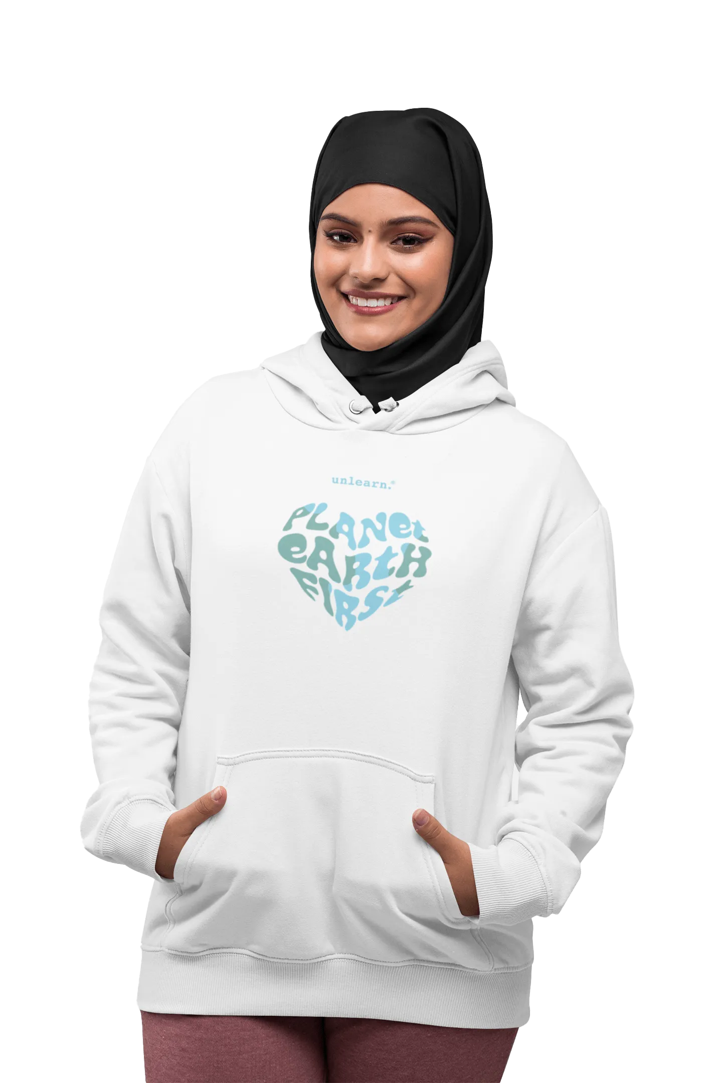 Planet Earth First - Relaxed Fit Fleece Hoodie