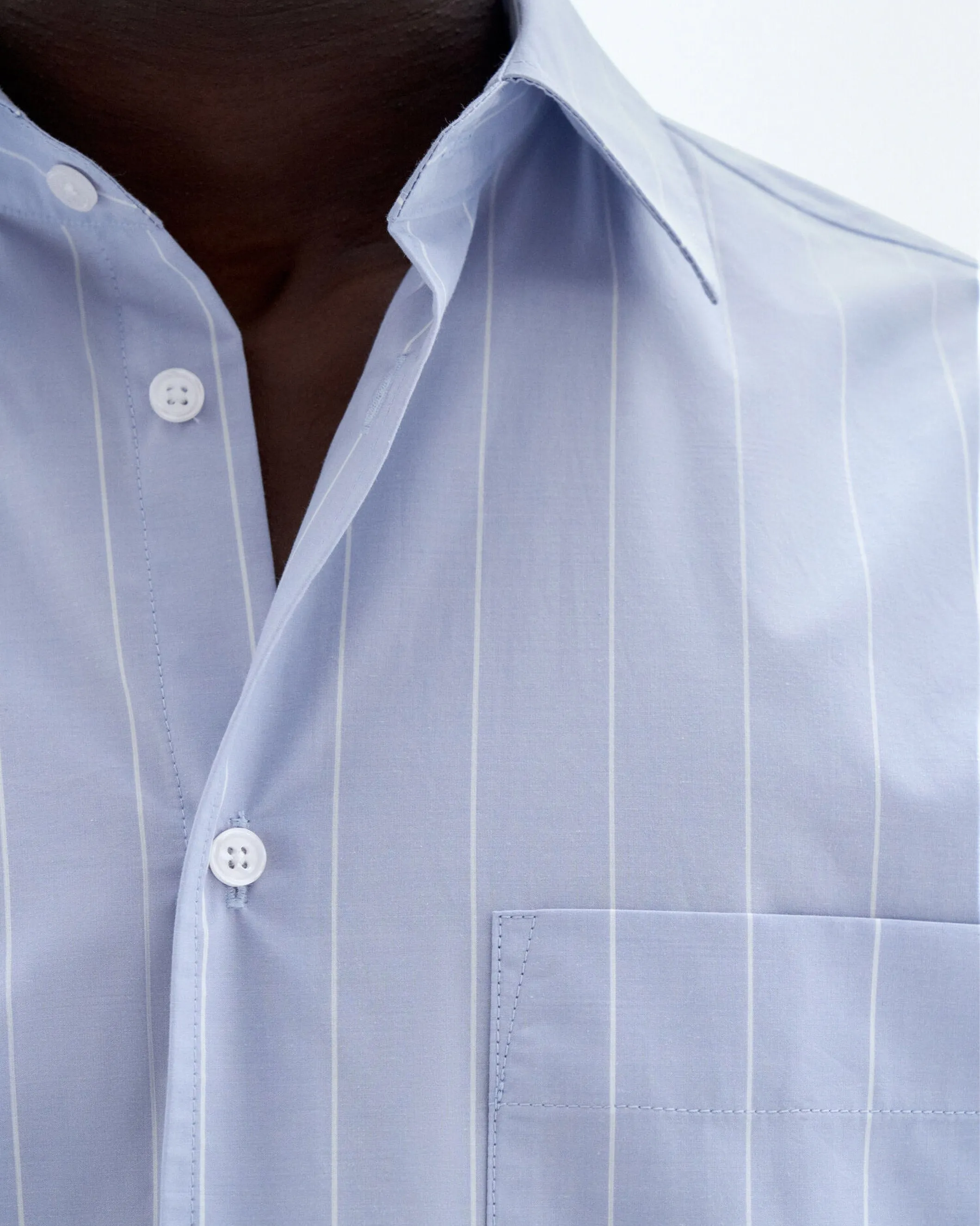 Poplin Stripe Shirt