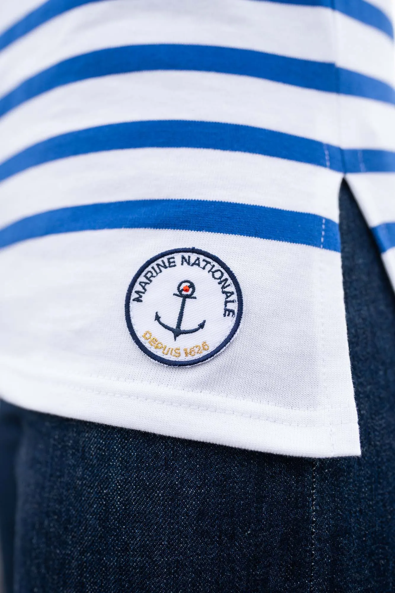 Porte-avions sailor striped shirt - SAINT JAMES x Marine nationale (NEIGE/GITANE/TULIPE)