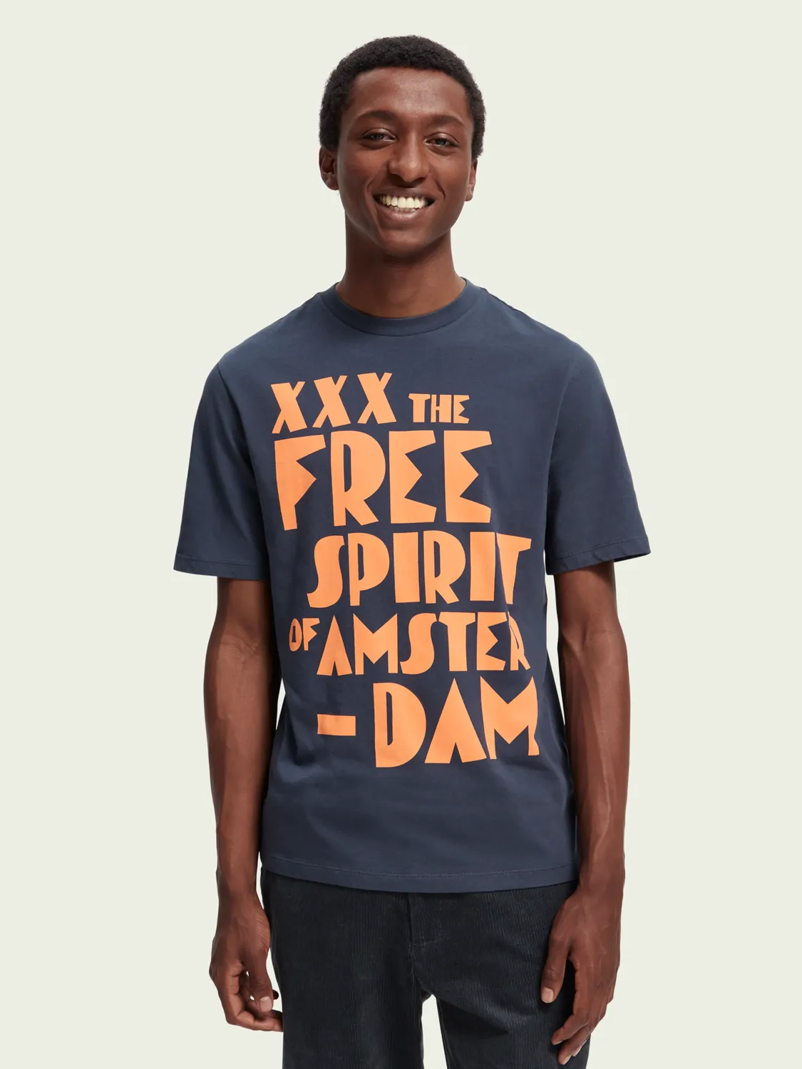 Scotch & Soda -  Free spirit artwork T-shirt