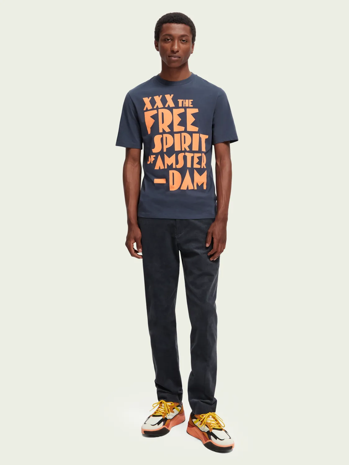 Scotch & Soda -  Free spirit artwork T-shirt