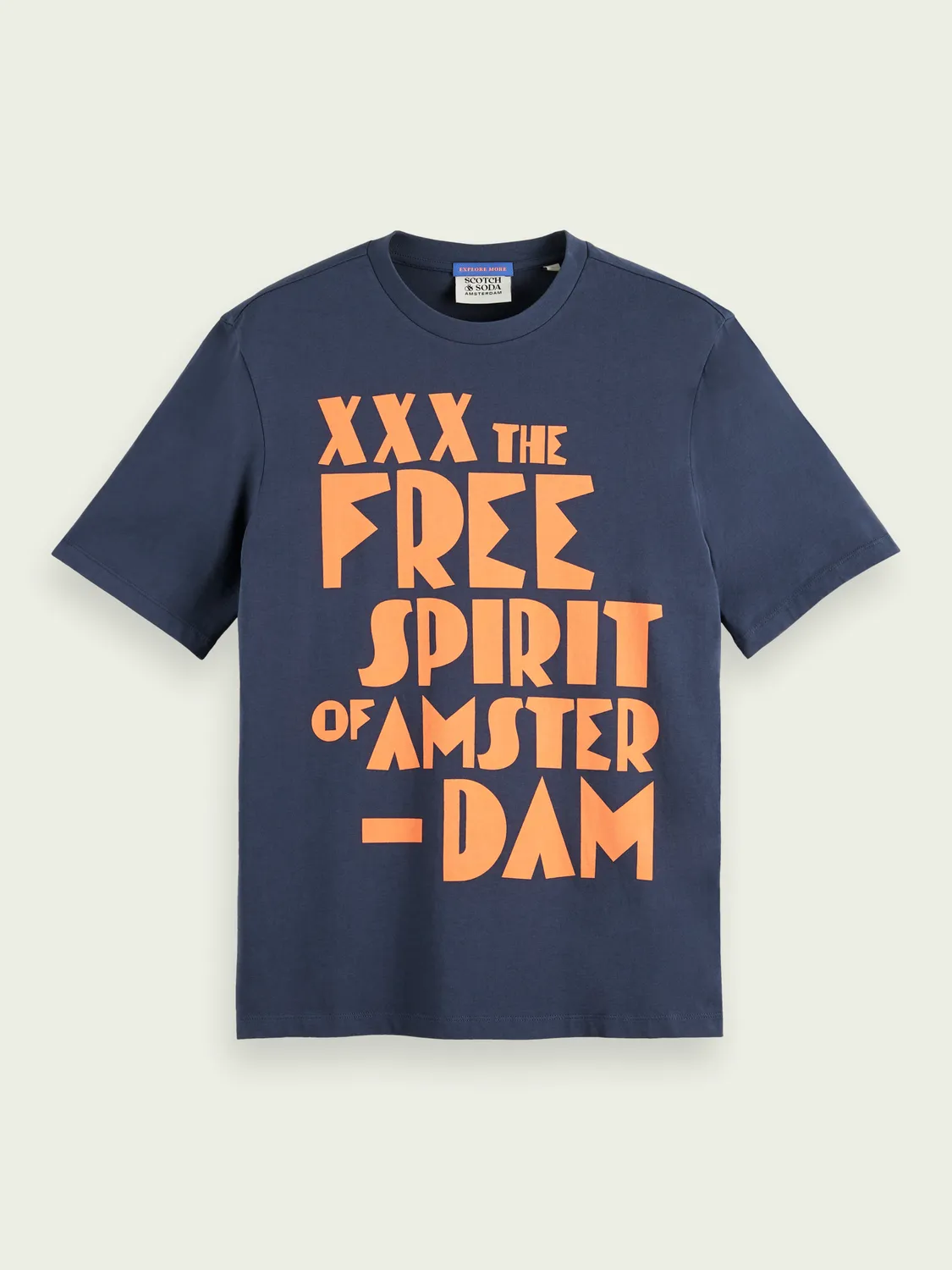 Scotch & Soda -  Free spirit artwork T-shirt