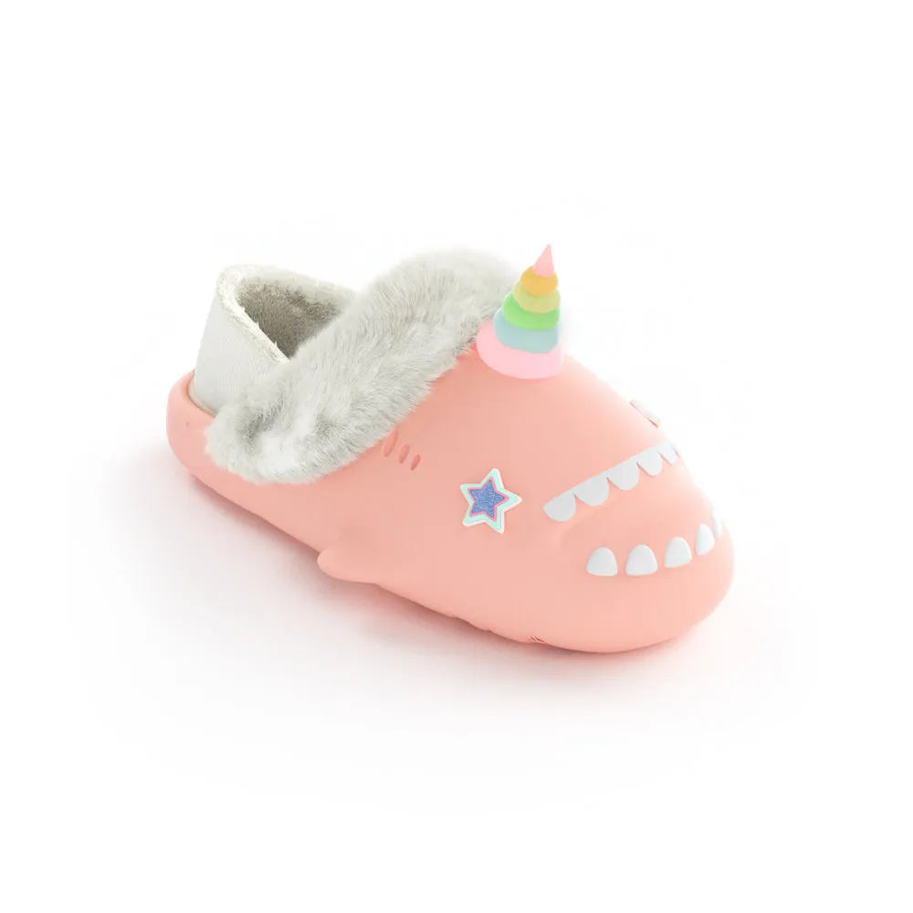 Sharkicks Pro - Winter Unicorn Blue Star Eyes Heel-covered