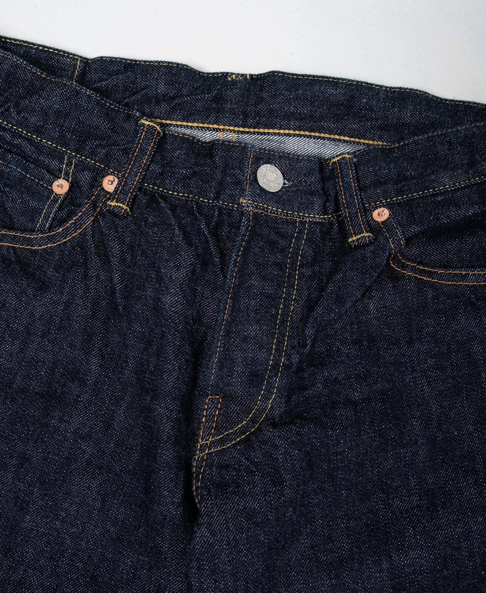 Slim 50's Jeans Indigo Rinsed