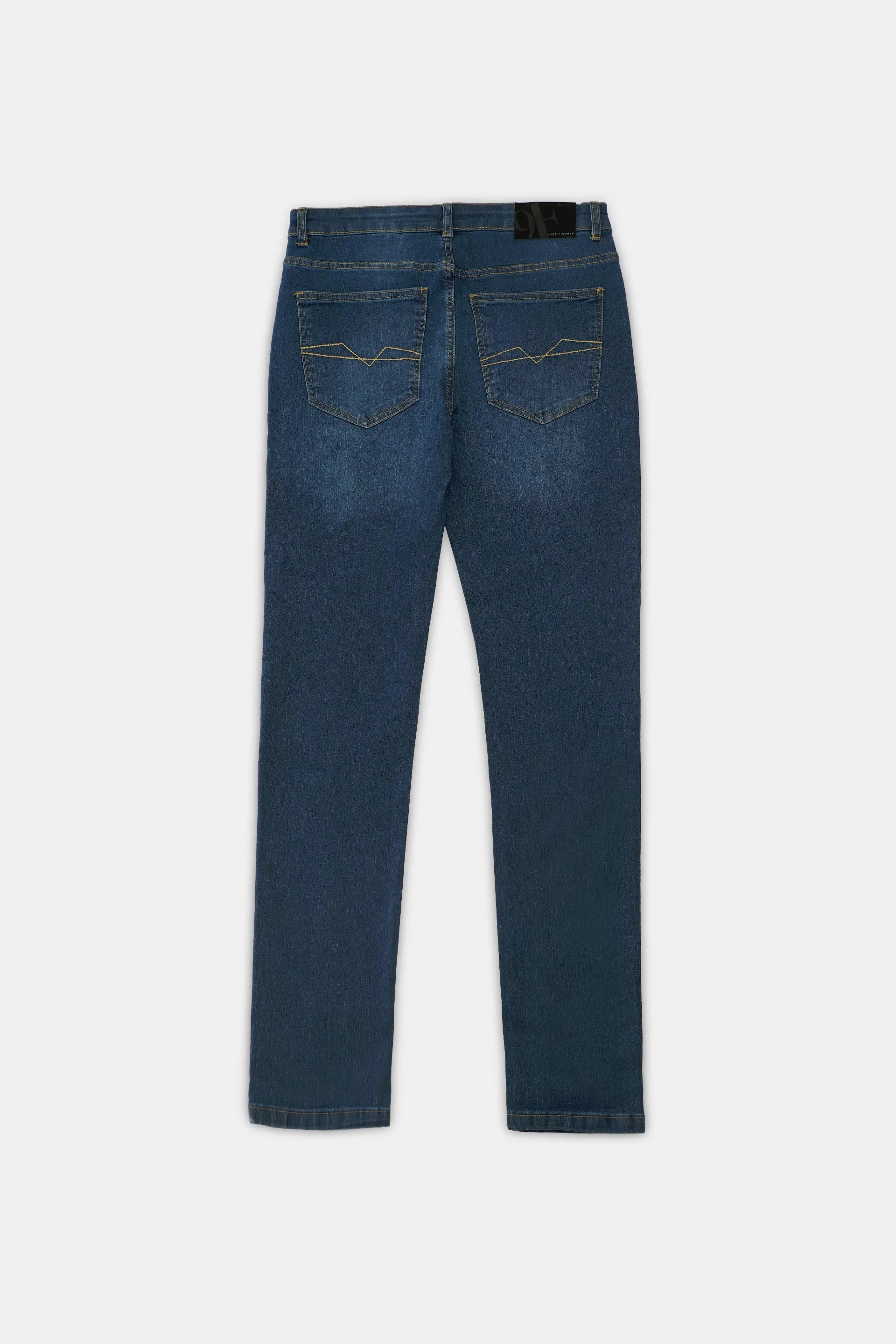 Slim Fit Mid Blue Jeans