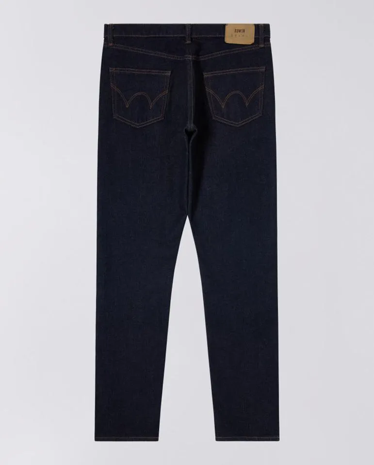 Slim Tapered Kaihara Stretch Denim Blue Rinsed