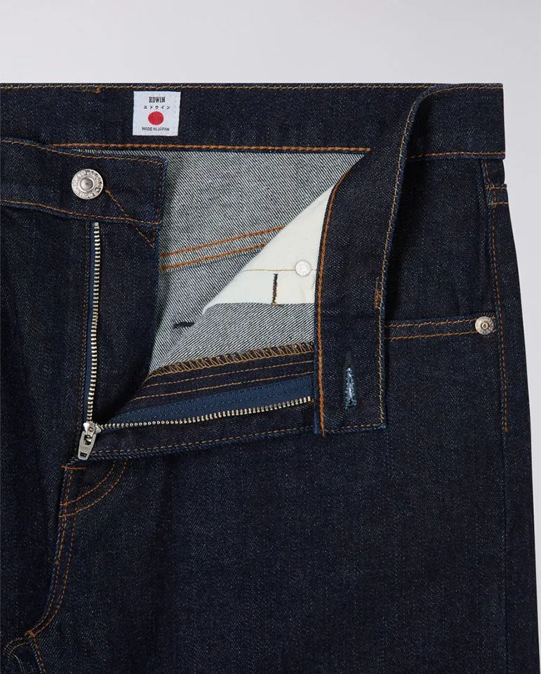 Slim Tapered Kaihara Stretch Denim Blue Rinsed