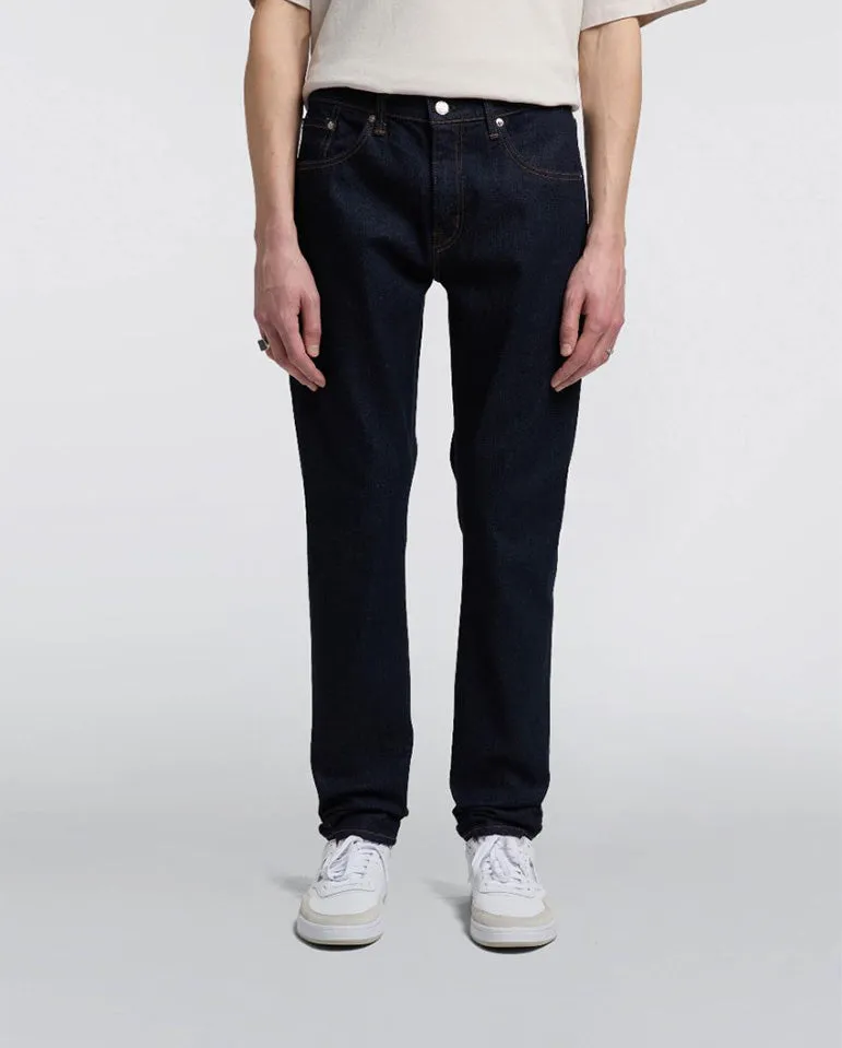 Slim Tapered Kaihara Stretch Denim Blue Rinsed