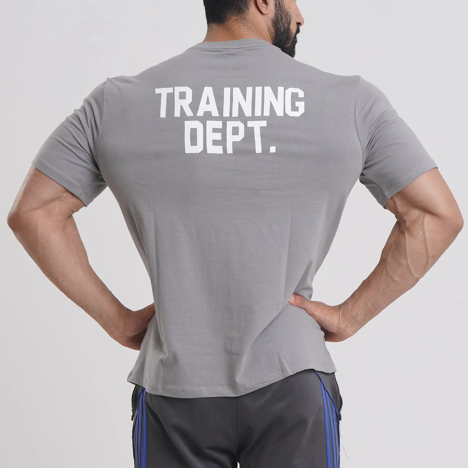 Tf-Grey Training DEPT Oversize Tee