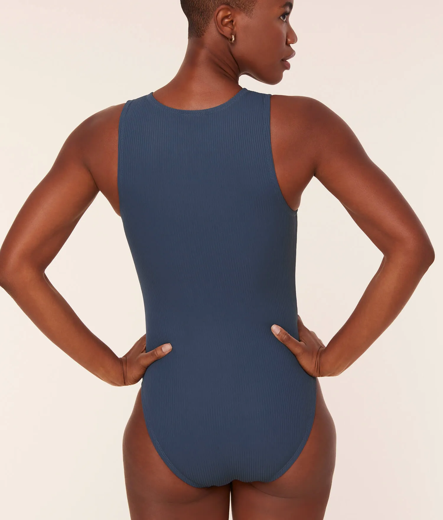 The Malibu One Piece - Eco Ribbed - Bijou - Long Torso