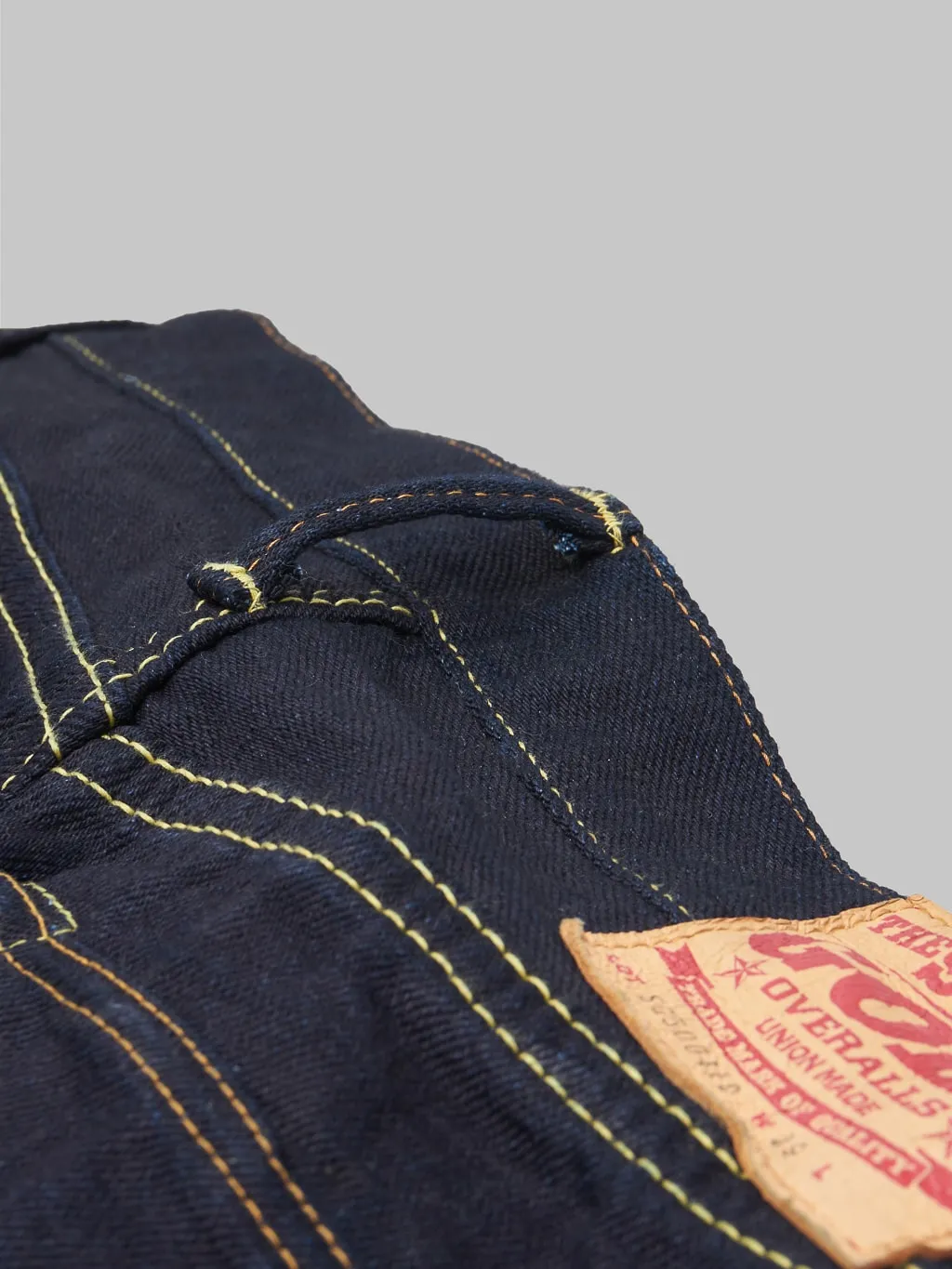 The Strike Gold 5004ID Double Indigo Straight Tapered Jeans