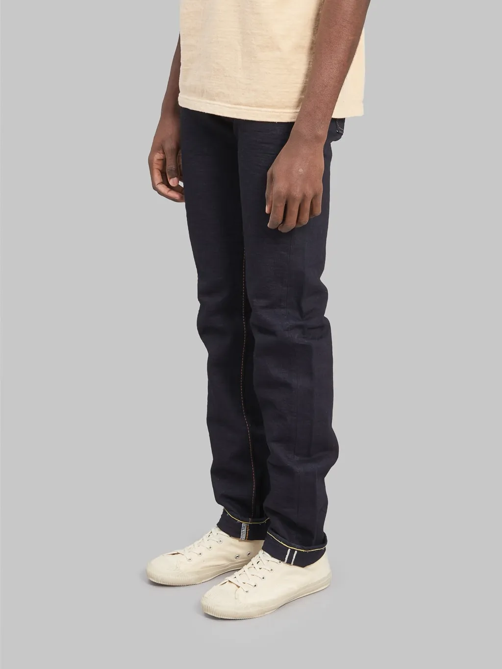 The Strike Gold 5004ID Double Indigo Straight Tapered Jeans