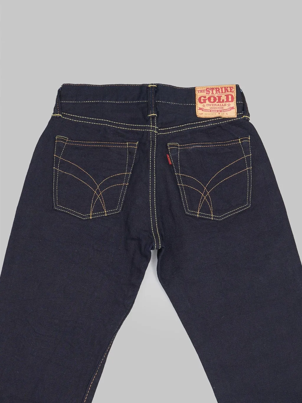 The Strike Gold 5004ID Double Indigo Straight Tapered Jeans