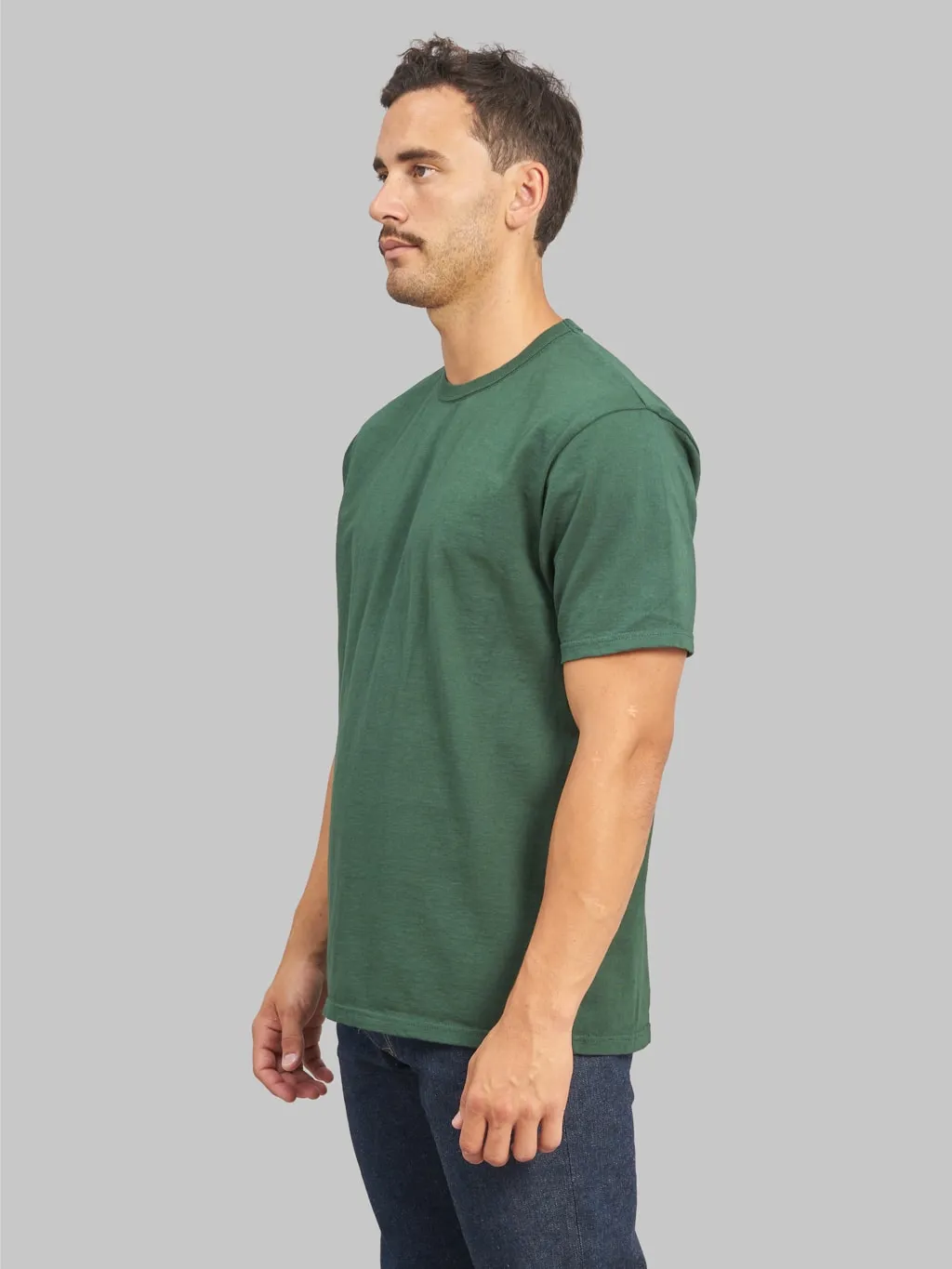 The Strike Gold Loopwheeled T-Shirt Green