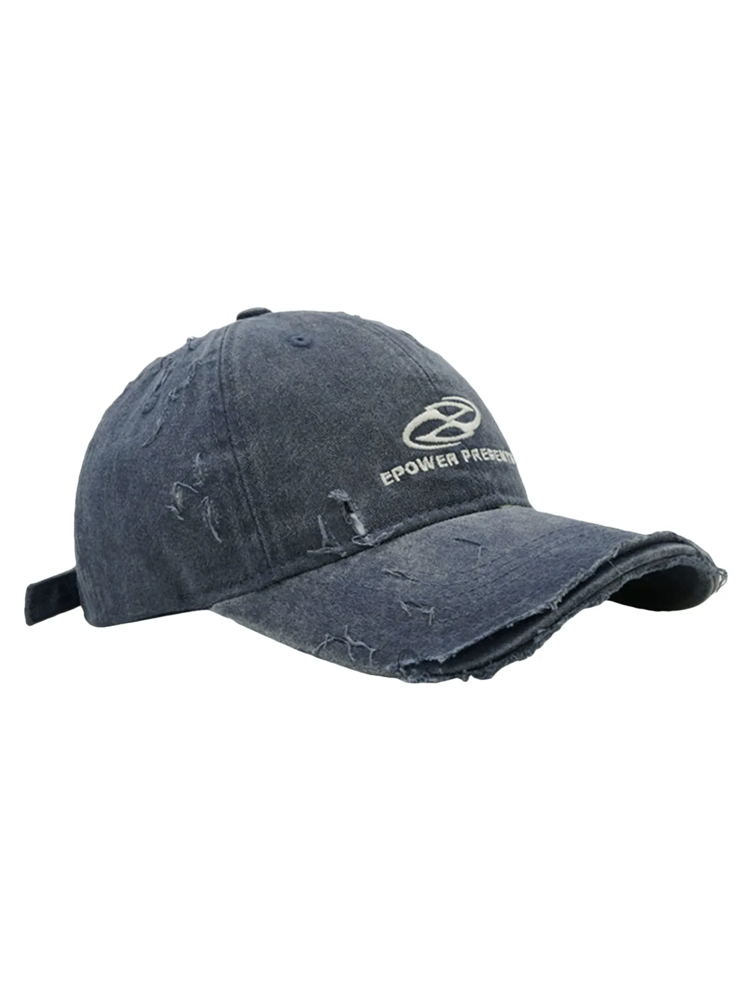 Thesupermade Ripped Denim Baseball Cap - 2028