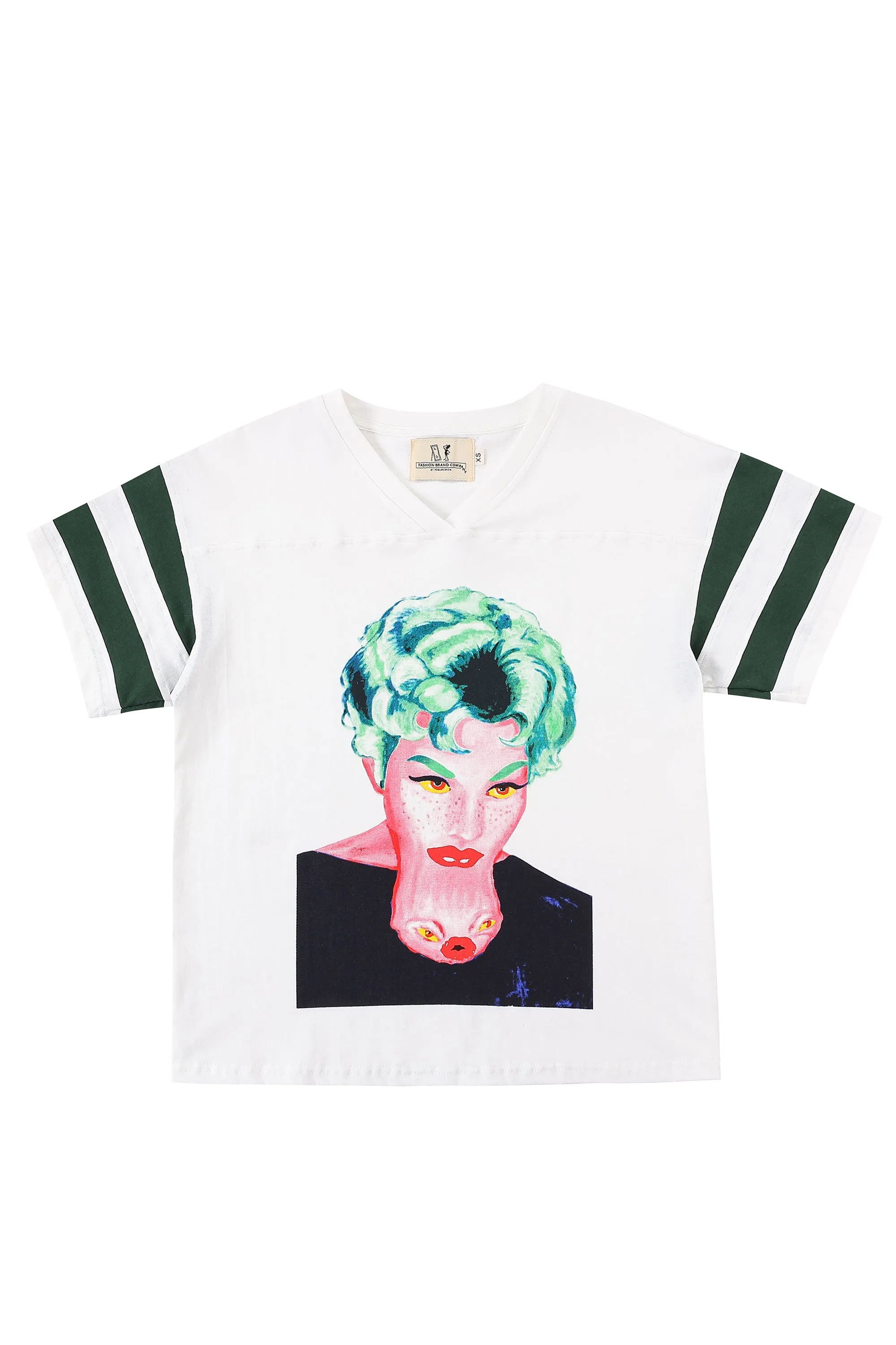 Unisex "The Burdon" Football T-Shirt by Penelope Gazin