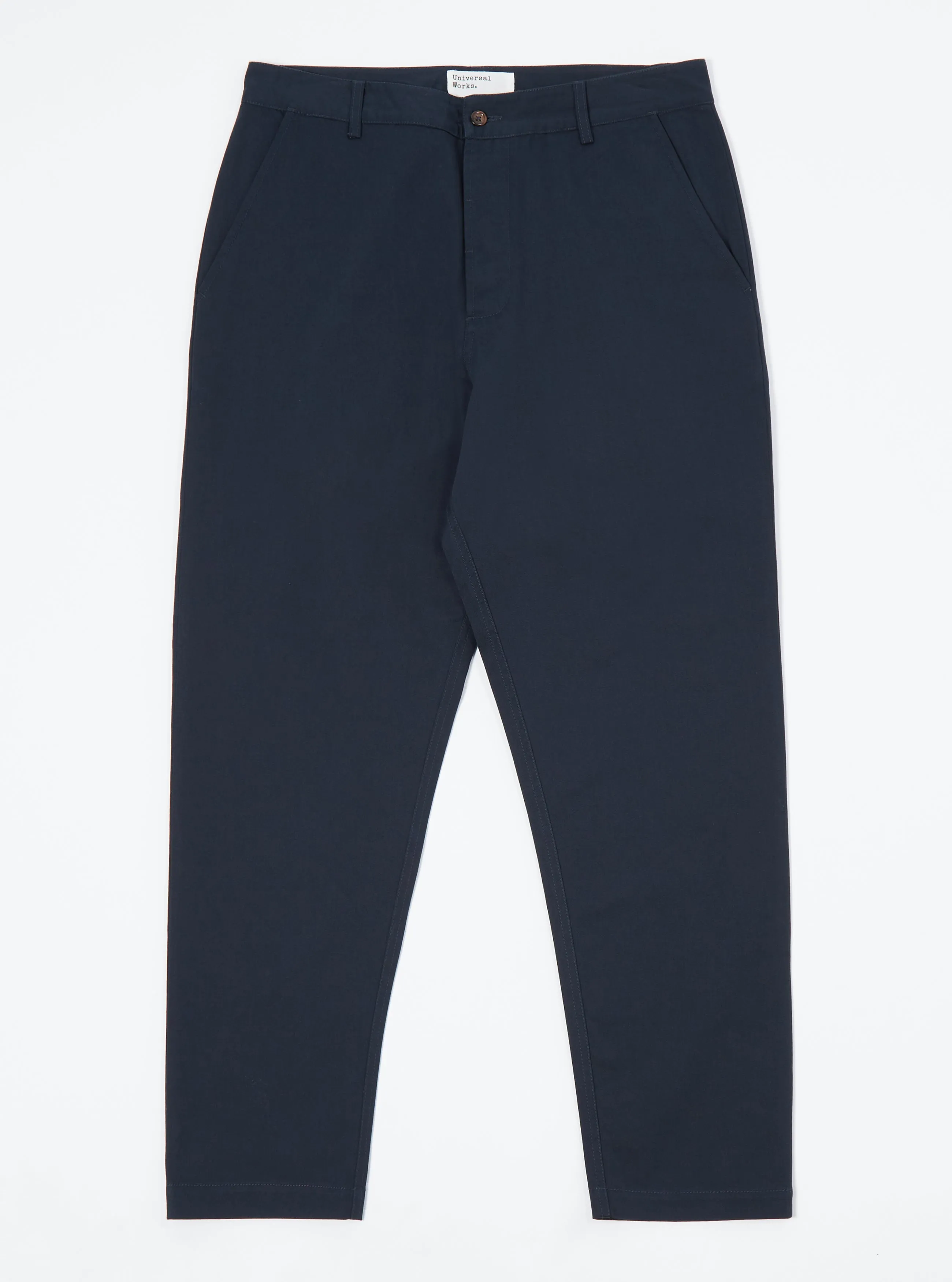 Universal Works Military Chino in Navy Twill