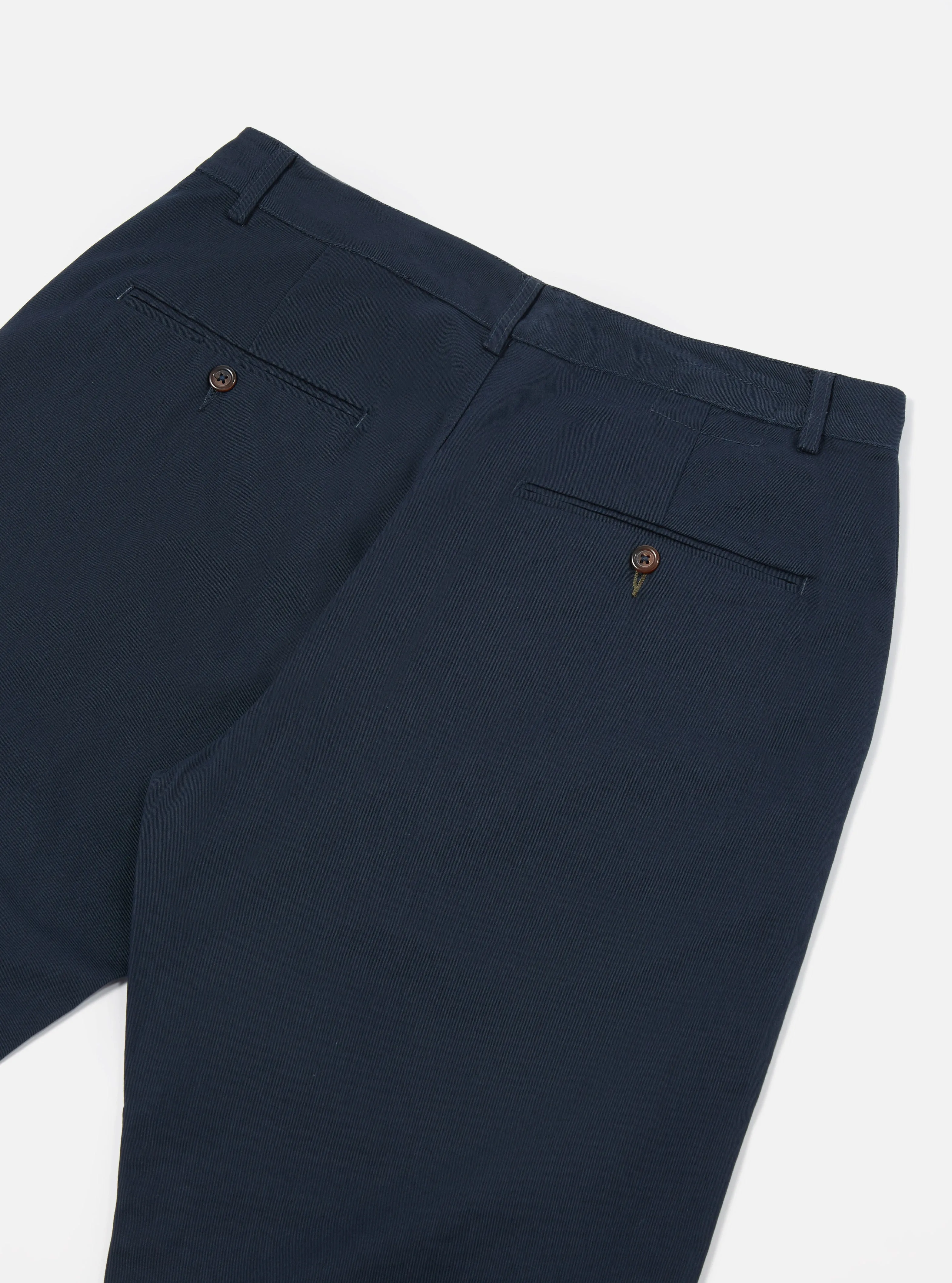 Universal Works Military Chino in Navy Twill