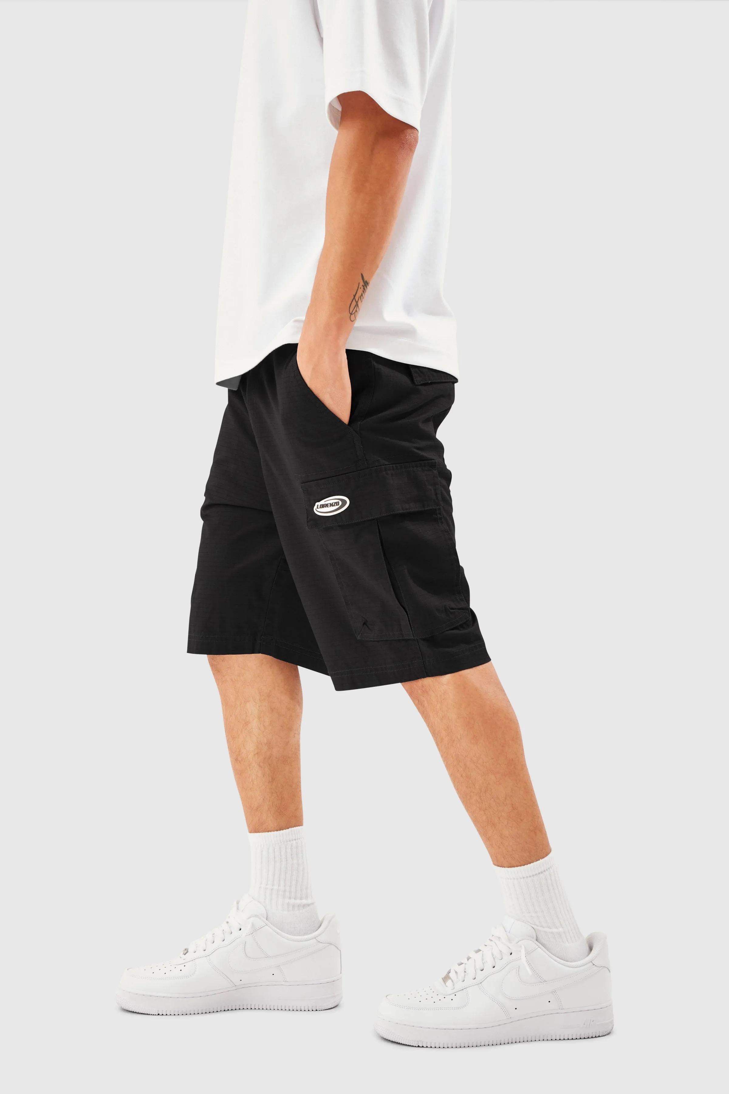 VOLANTE CARGO SHORT - BLACK